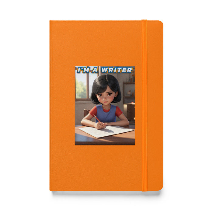 I'm a writer - Hardcover Bound Lined Notebook - 20510401