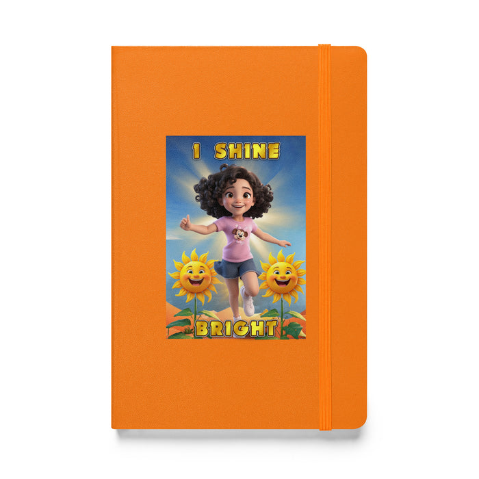 I shine bright - Hardcover Bound Lined Notebook - 20210401