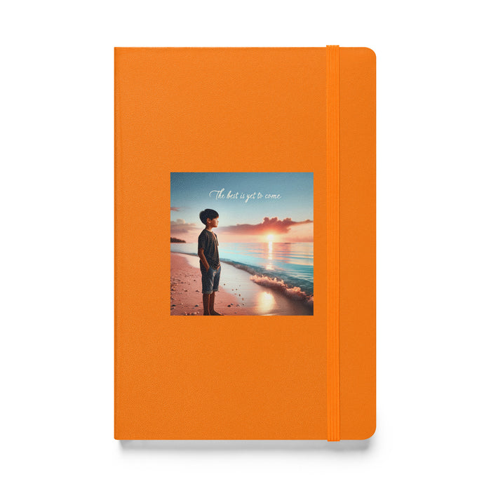 The best is yet to come - Hardcover Bound Lined Notebook - 30610401