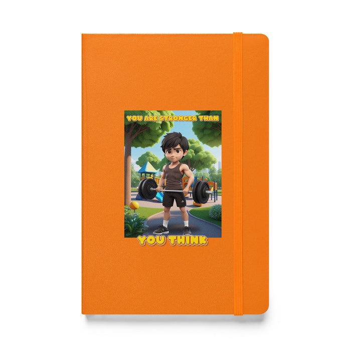 You are stronger than you think - Hardcover Bound Lined Notebook - 30410401