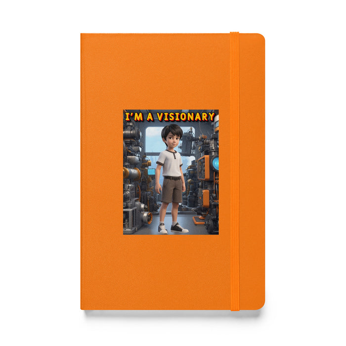 I'm a visionary - Hardcover Bound Lined Notebook - 50810401