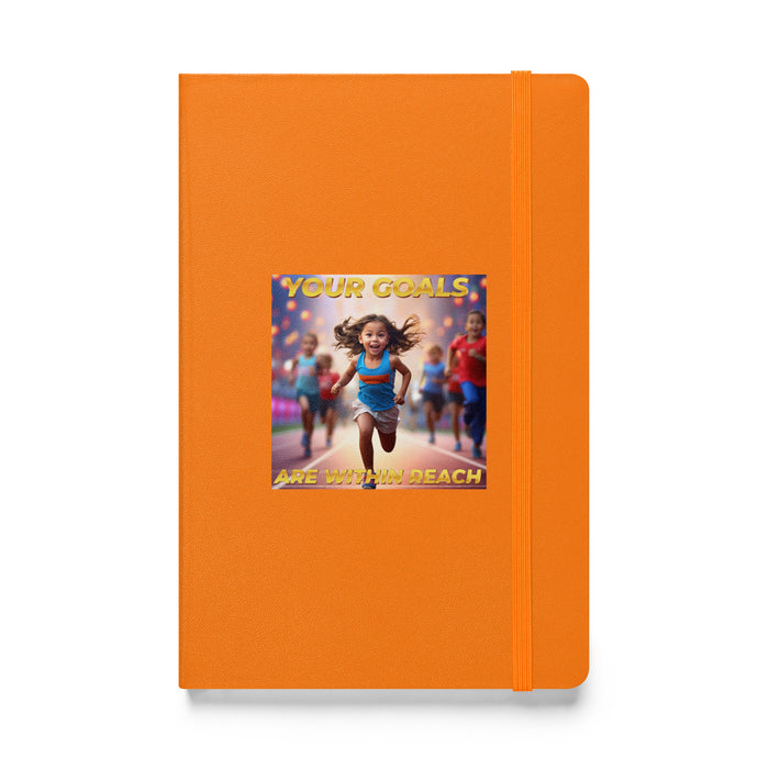 Your goals are within reach - Hardcover Bound Lined Notebook - 60310401