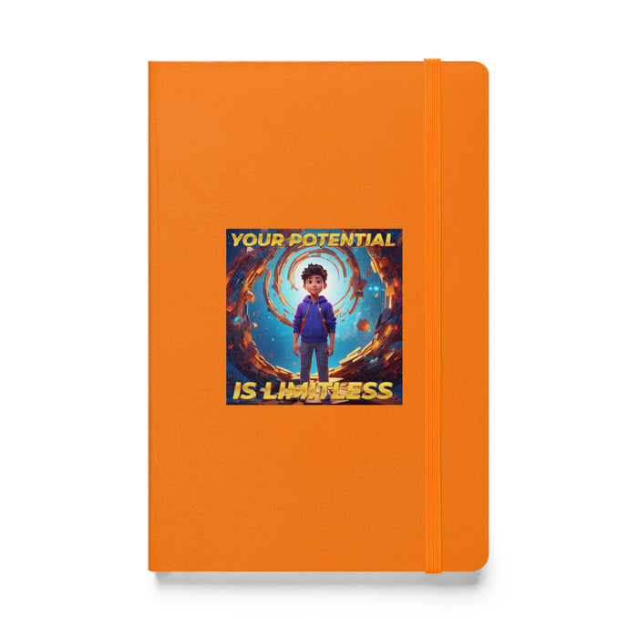 Your potential is limitless - Hardcover Bound Lined Notebook - 60210401