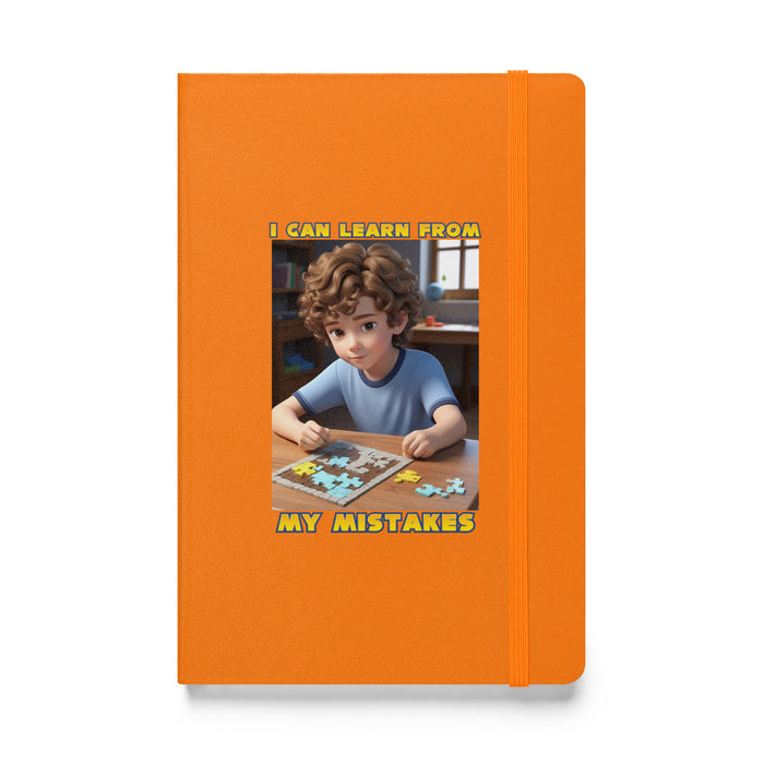 I can learn from my mistakes - Hardcover Bound Lined Notebook - 80610401