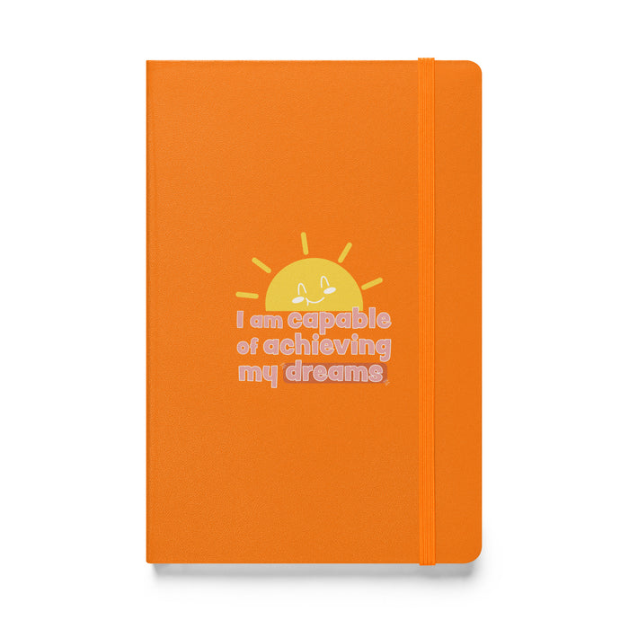 I am capable of achieving my dreams 2 - Hardcover Bound Lined Notebook - 80120401