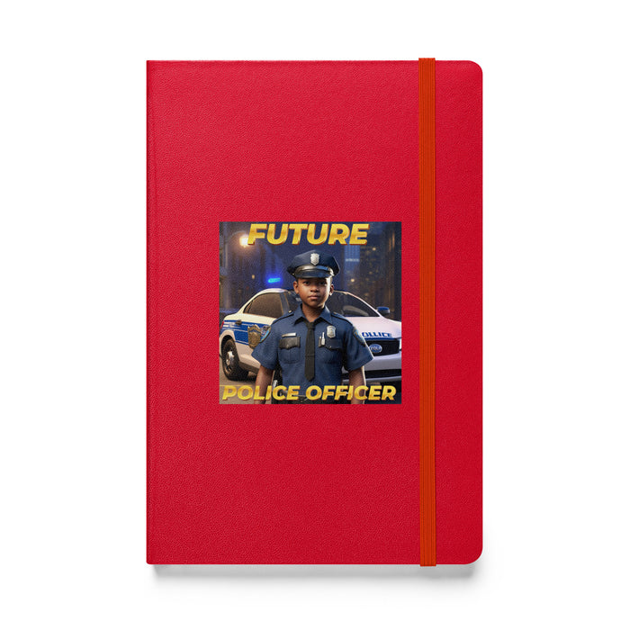 Future Police Officer 4 - Hardcover Bound Lined Notebook - 10210401