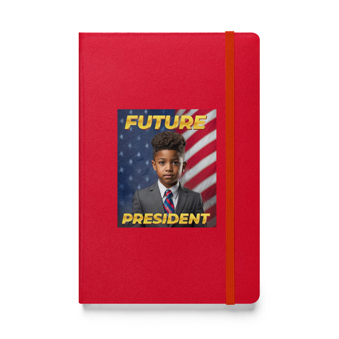 Future President 4 - Hardcover Bound Lined Notebook - 10440401