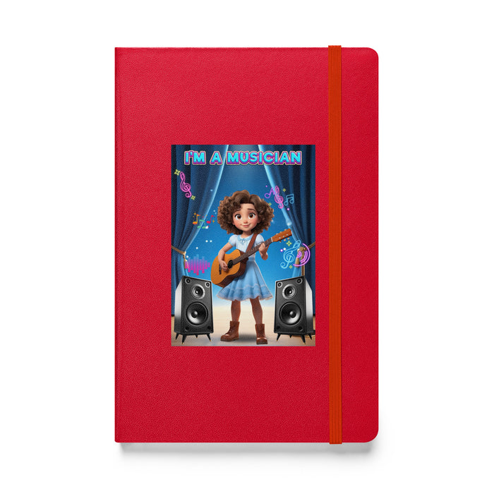 I'm a musician 2 - Hardcover Bound Lined Notebook - 20810401