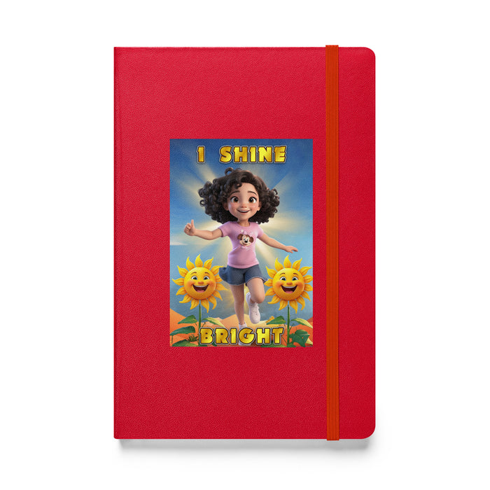 I shine bright - Hardcover Bound Lined Notebook - 20210401