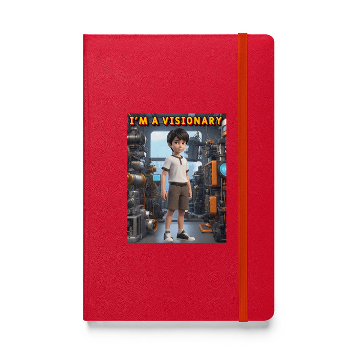 I'm a visionary - Hardcover Bound Lined Notebook - 50810401