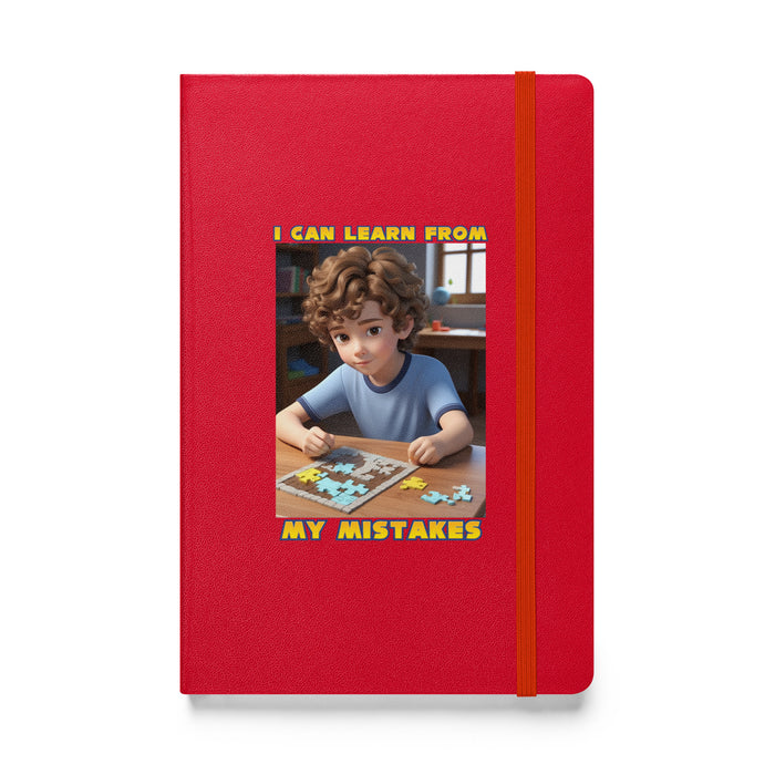 I can learn from my mistakes - Hardcover Bound Lined Notebook - 80610401