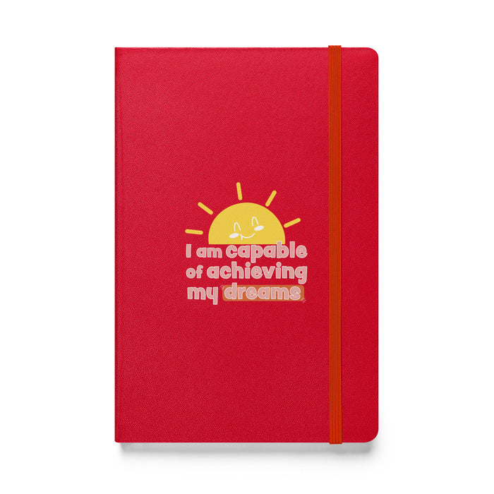 I am capable of achieving my dreams 2 - Hardcover Bound Lined Notebook - 80120401