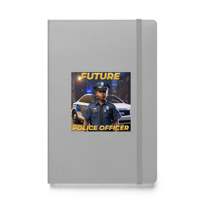 Future Police Officer 4 - Hardcover Bound Lined Notebook - 10210401