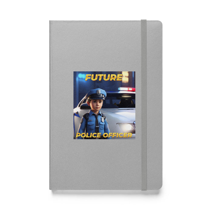 Future Police Officer - Hardcover Bound Lined Notebook - 10210401