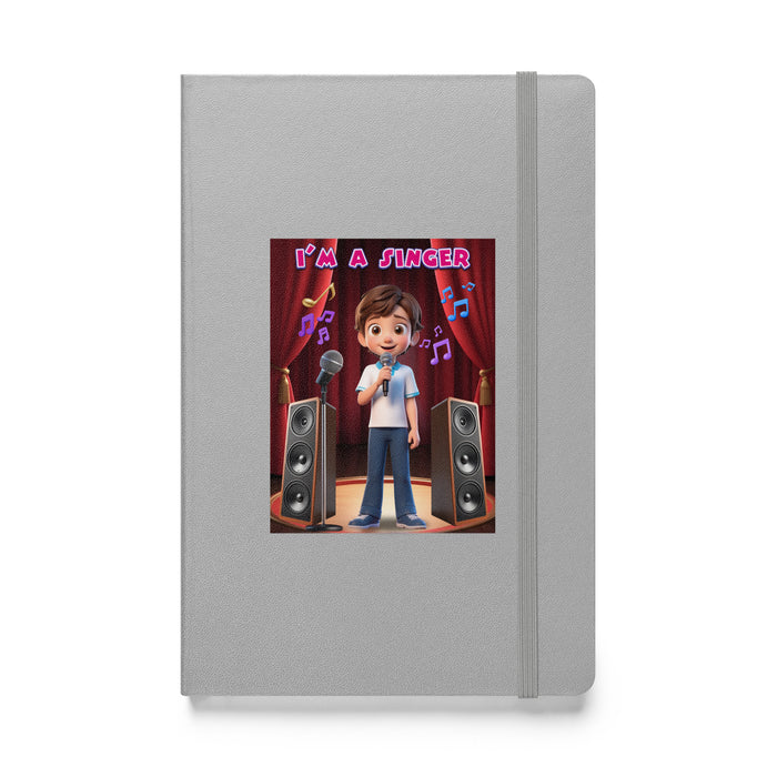 I'm a singer 2 - Hardcover Bound Lined Notebook - 20910401