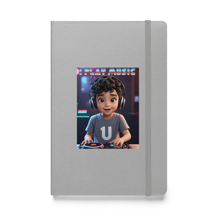 I play music 2 - Hardcover Bound Lined Notebook - 20410401