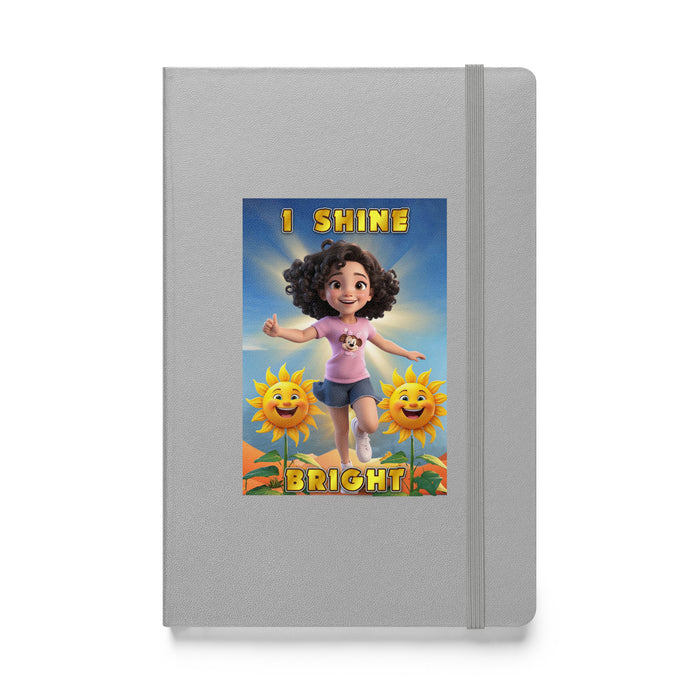 I shine bright - Hardcover Bound Lined Notebook - 20210401