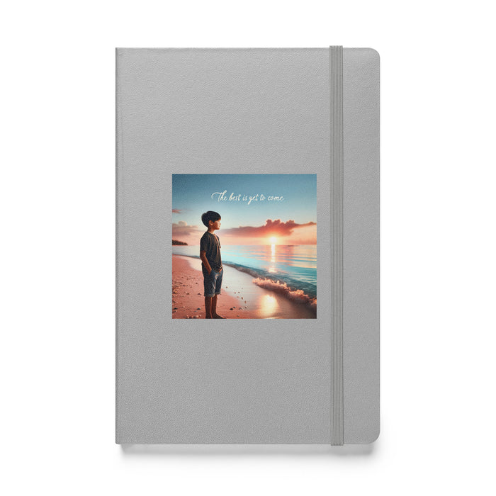 The best is yet to come - Hardcover Bound Lined Notebook - 30610401