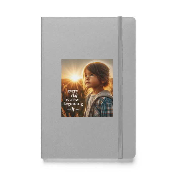 Every day is a new beginning 3 - Hardcover Bound Lined Notebook - 30530401