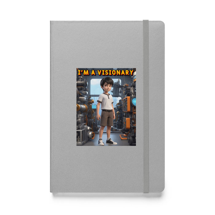 I'm a visionary - Hardcover Bound Lined Notebook - 50810401