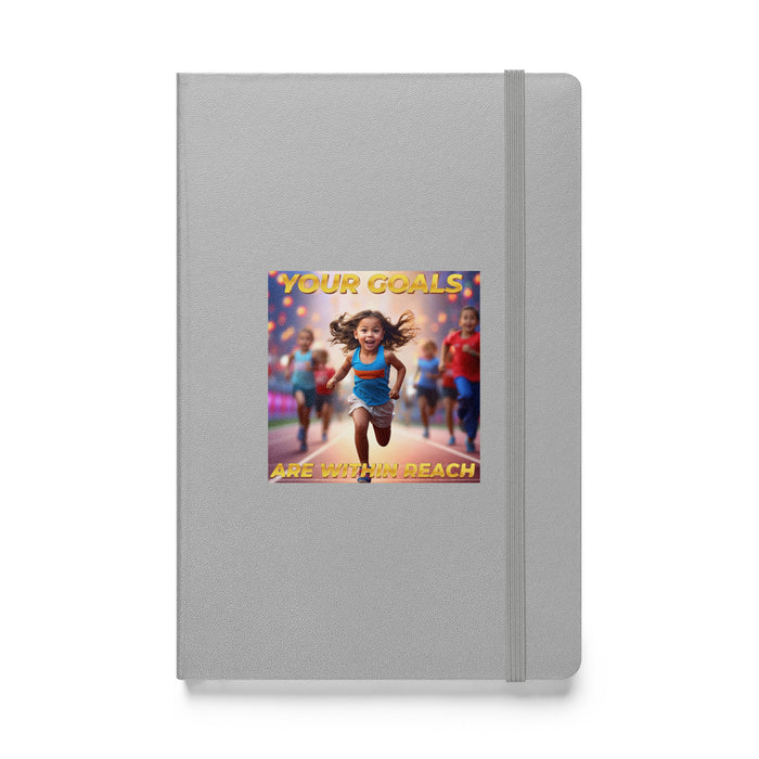 Your goals are within reach - Hardcover Bound Lined Notebook - 60310401