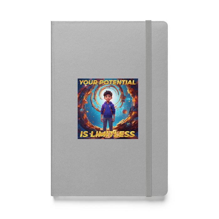 Your potential is limitless - Hardcover Bound Lined Notebook - 60210401