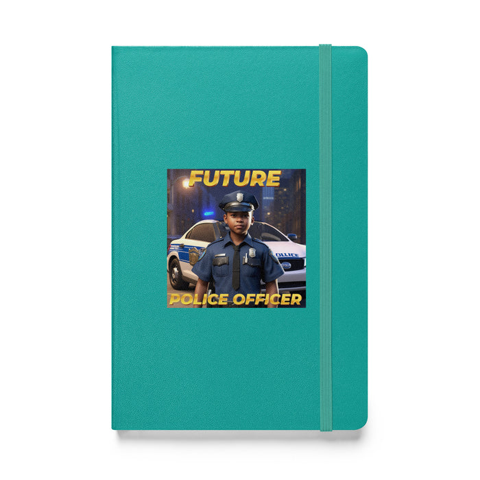 Future Police Officer 4 - Hardcover Bound Lined Notebook - 10210401