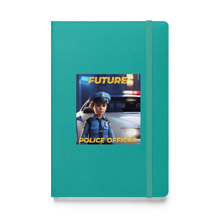 Future Police Officer - Hardcover Bound Lined Notebook - 10210401