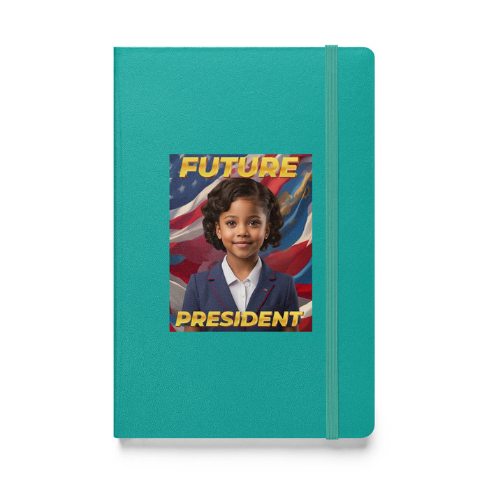 Future President 3 - Hardcover Bound Lined Notebook - 10430401