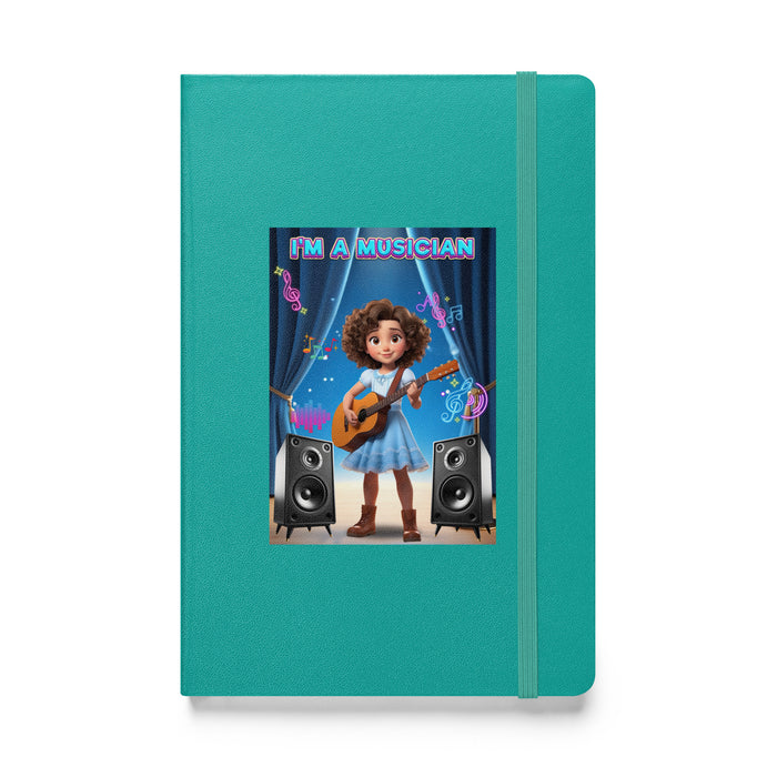 I'm a musician 2 - Hardcover Bound Lined Notebook - 20810401