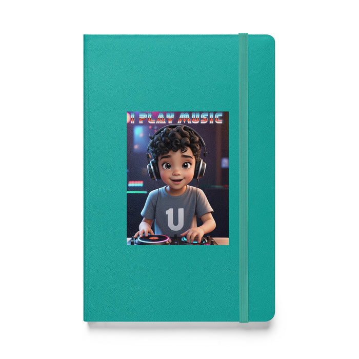 I play music 2 - Hardcover Bound Lined Notebook - 20410401