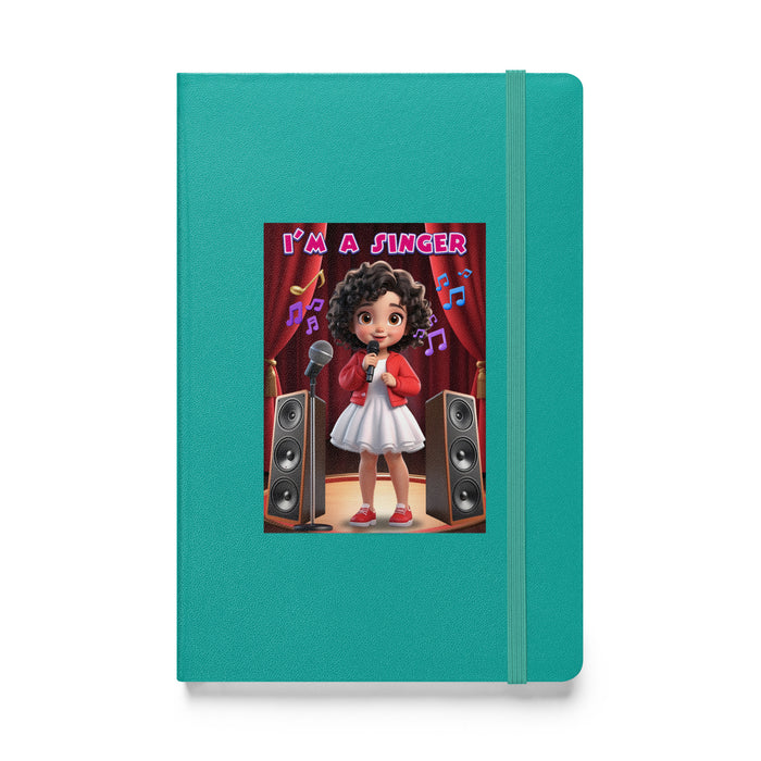 I'm a singer - Hardcover Bound Lined Notebook - 20910401