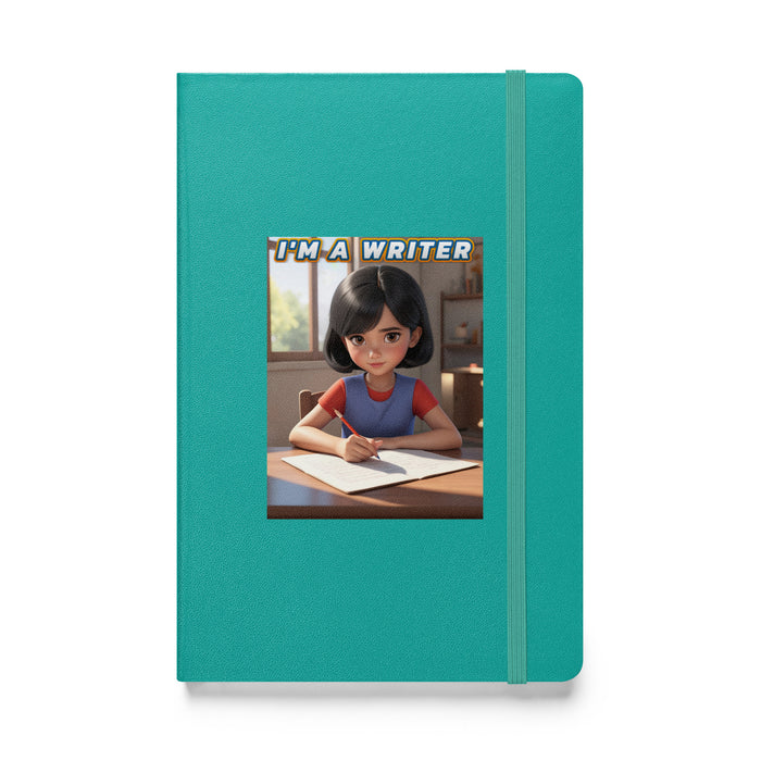 I'm a writer - Hardcover Bound Lined Notebook - 20510401