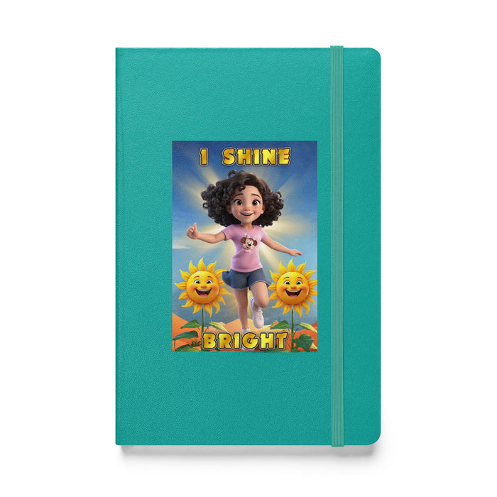 I shine bright - Hardcover Bound Lined Notebook - 20210401