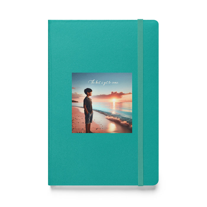 The best is yet to come - Hardcover Bound Lined Notebook - 30610401