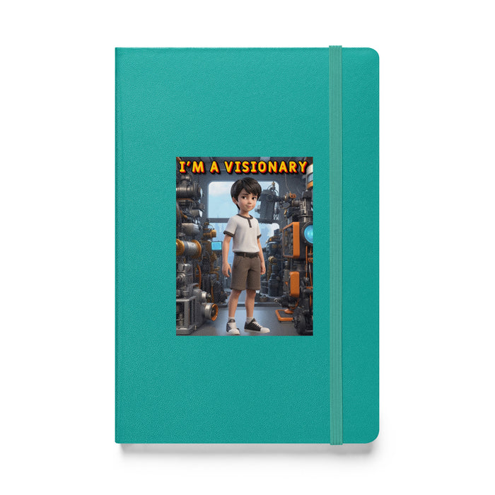 I'm a visionary - Hardcover Bound Lined Notebook - 50810401