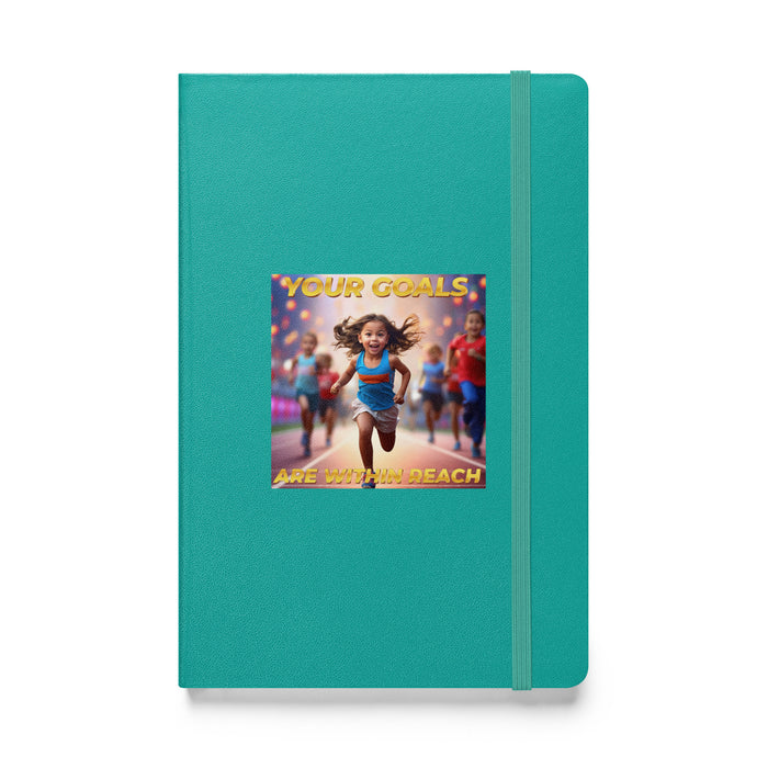 Your goals are within reach - Hardcover Bound Lined Notebook - 60310401