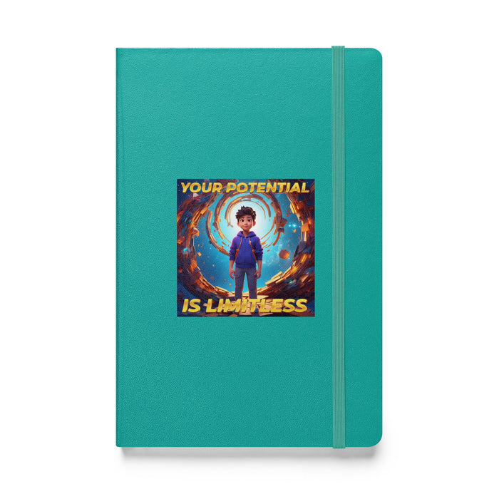 Your potential is limitless - Hardcover Bound Lined Notebook - 60210401