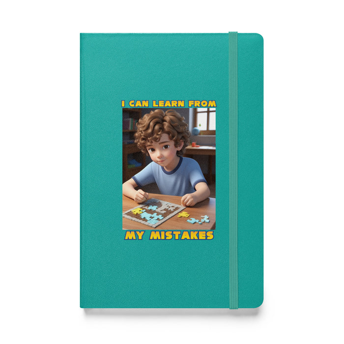 I can learn from my mistakes - Hardcover Bound Lined Notebook - 80610401