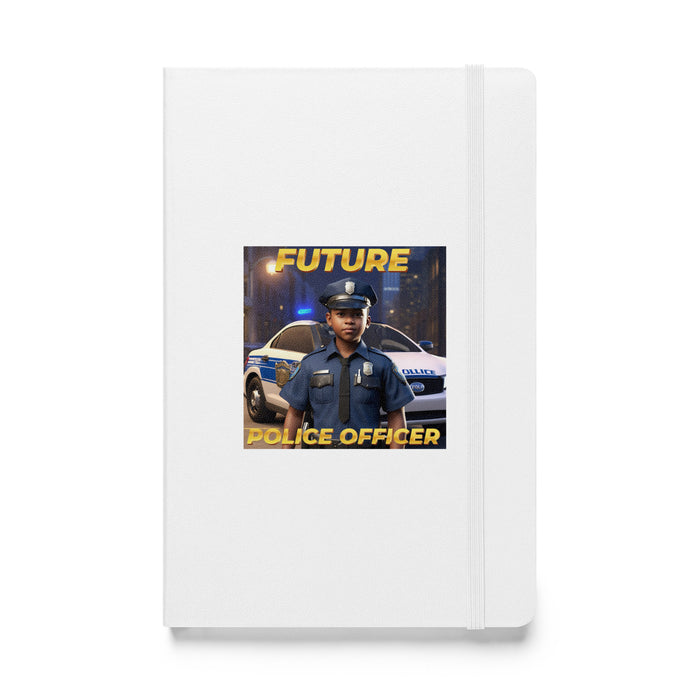 Future Police Officer 4 - Hardcover Bound Lined Notebook - 10210401