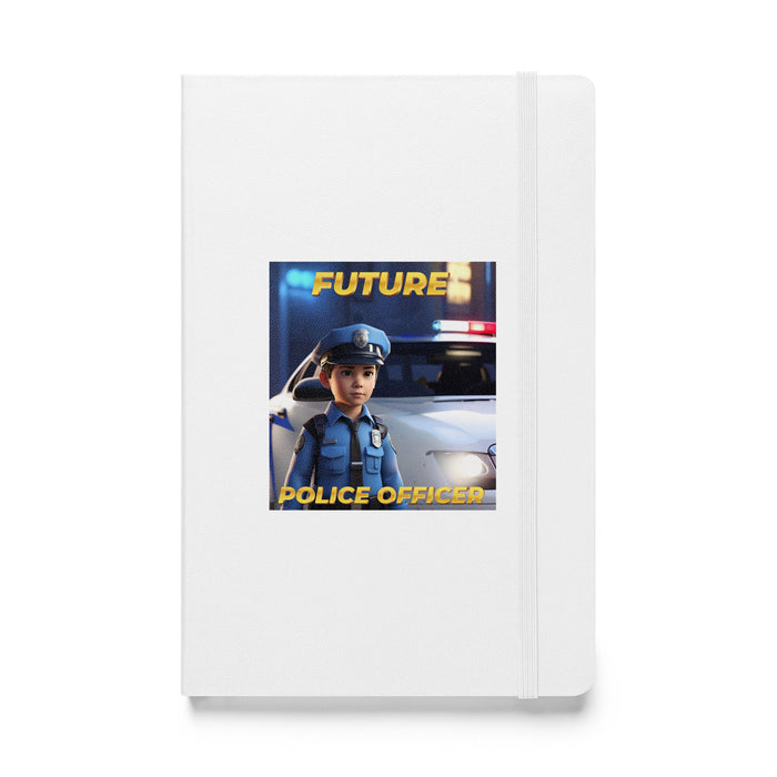 Future Police Officer - Hardcover Bound Lined Notebook - 10210401