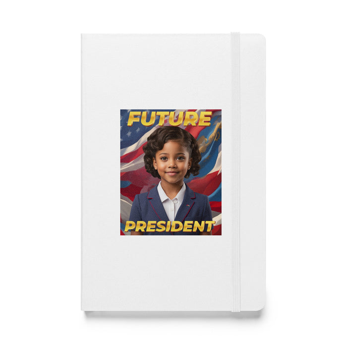 Future President 3 - Hardcover Bound Lined Notebook - 10430401