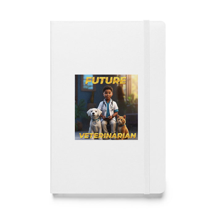 Future Veterinarian 4 - Hardcover Bound Lined Notebook - 10640401