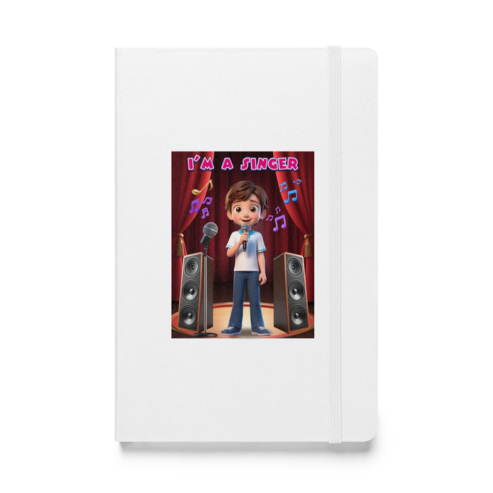 I'm a singer 2 - Hardcover Bound Lined Notebook - 20910401