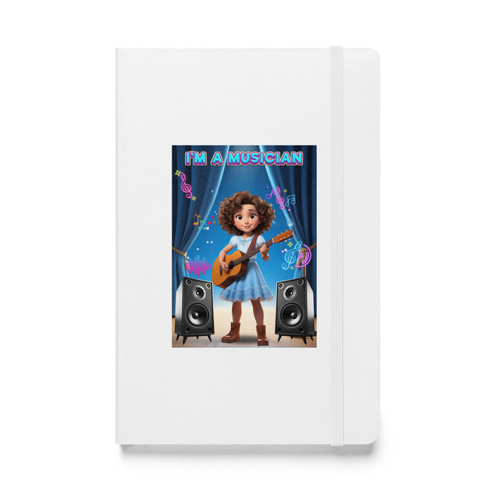 I'm a musician 2 - Hardcover Bound Lined Notebook - 20810401