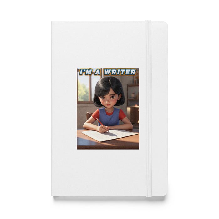 I'm a writer - Hardcover Bound Lined Notebook - 20510401