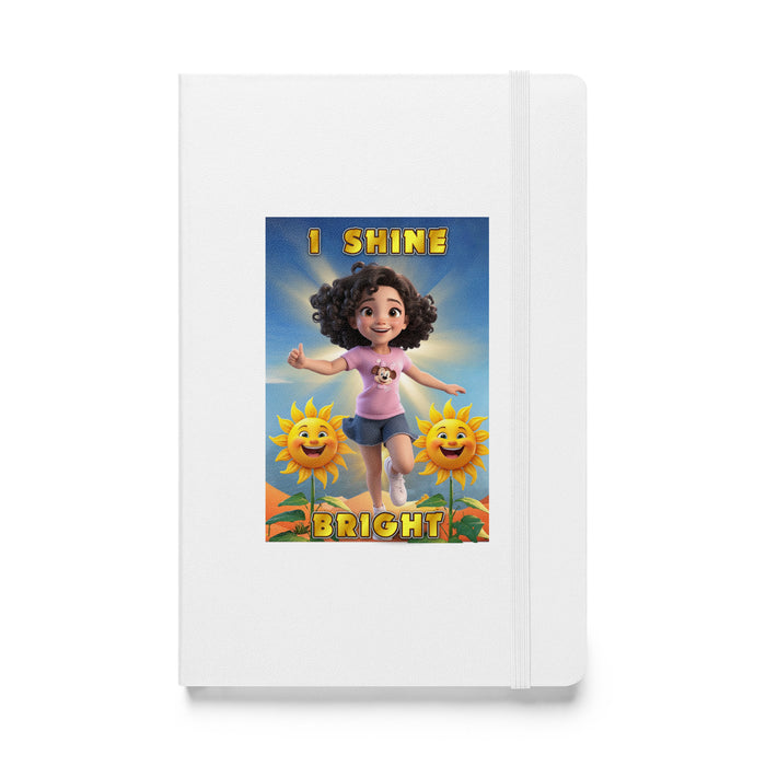 I shine bright - Hardcover Bound Lined Notebook - 20210401