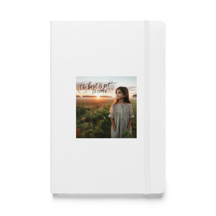 The best is yet to come 3 - Hardcover Bound Lined Notebook - 30630401