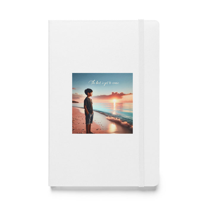 The best is yet to come - Hardcover Bound Lined Notebook - 30610401