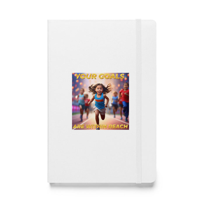 Your goals are within reach - Hardcover Bound Lined Notebook - 60310401